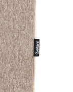 Recliner Chair OTUS with Footrest Fabric Taupe