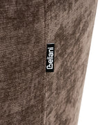 Armchair EIBY Chenille Dark Brown