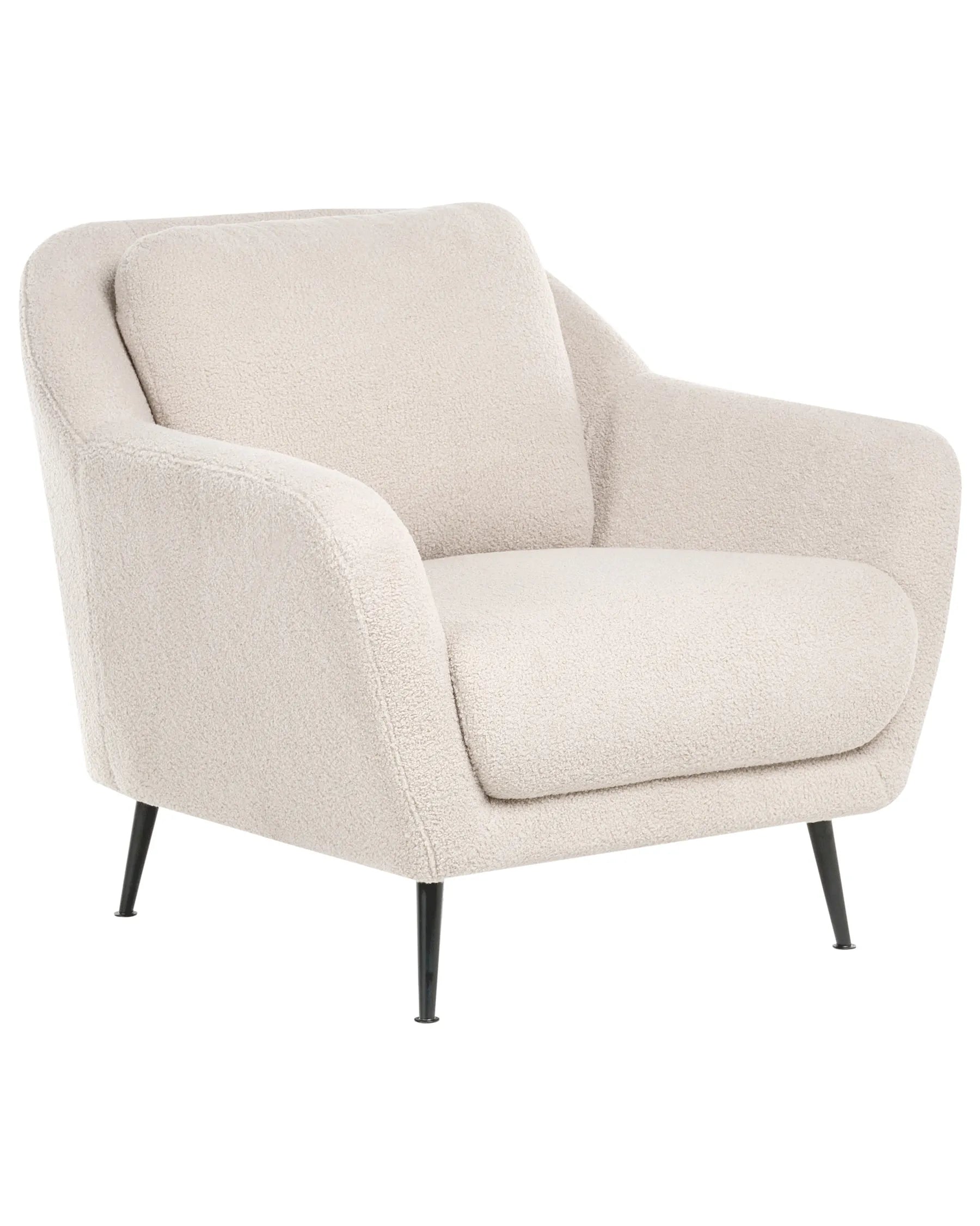 Armchair EIBY Boucle Beige