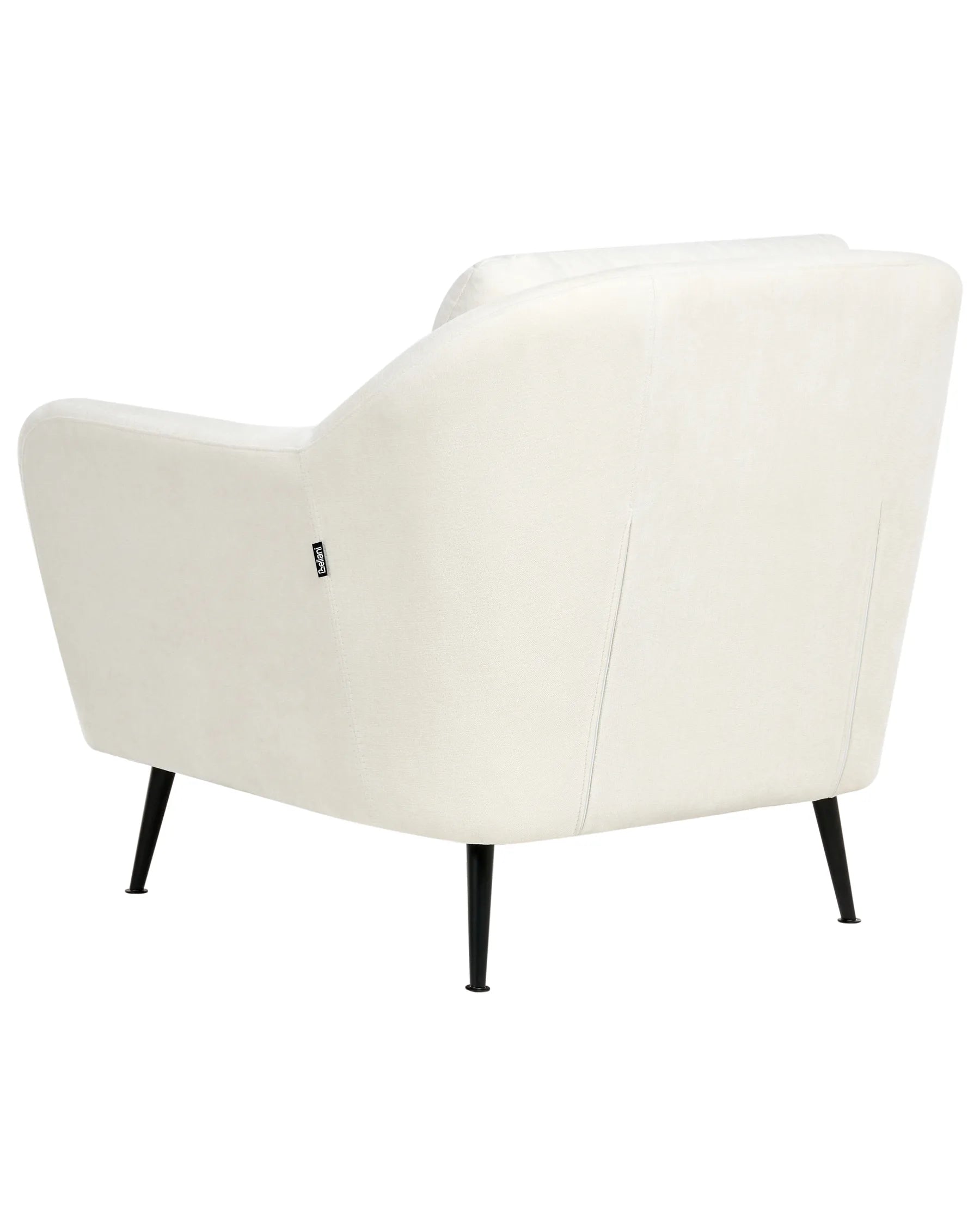 Armchair EIBY Chenille White