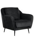 Armchair EIBY Chenille Black