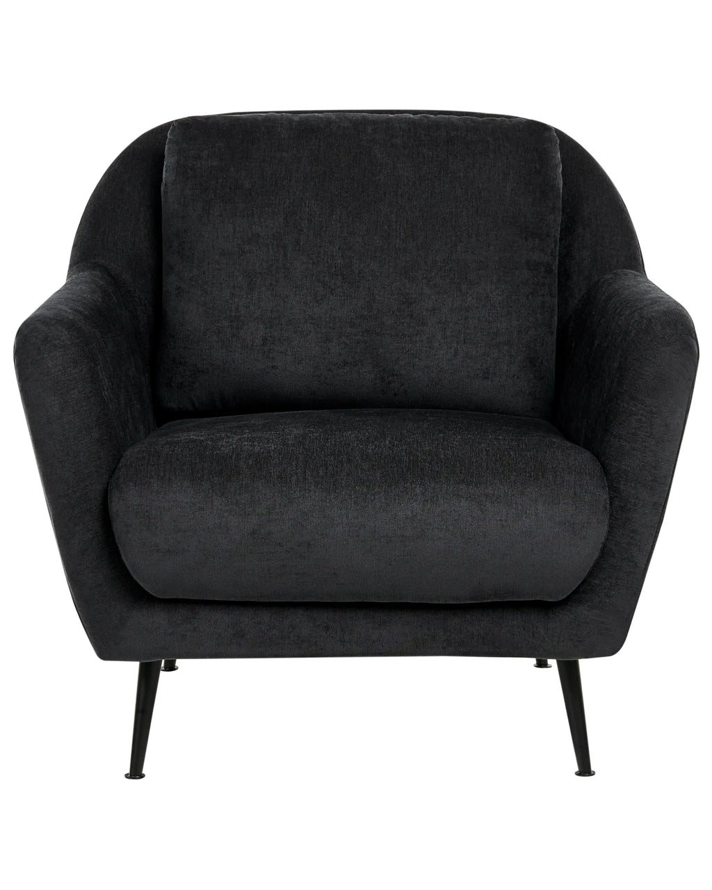 Armchair EIBY Chenille Black