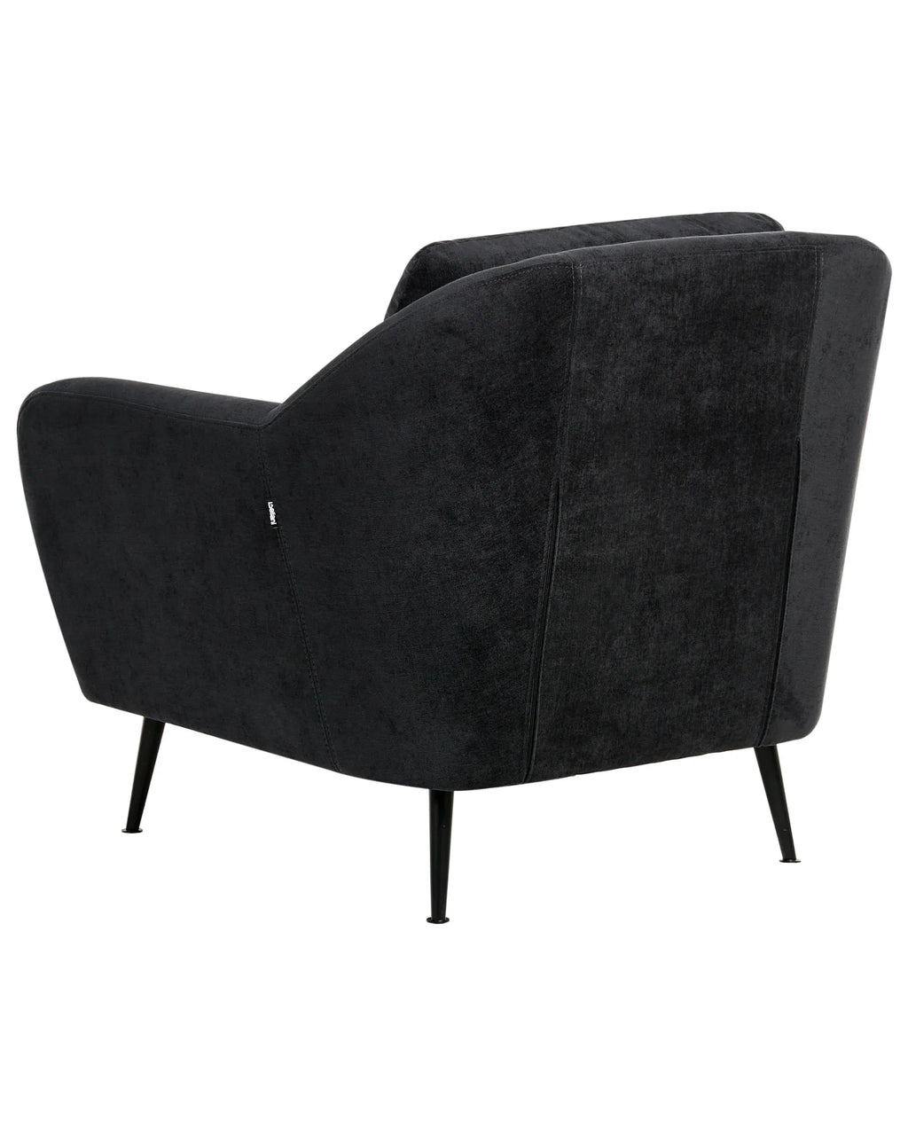 Armchair EIBY Chenille Black