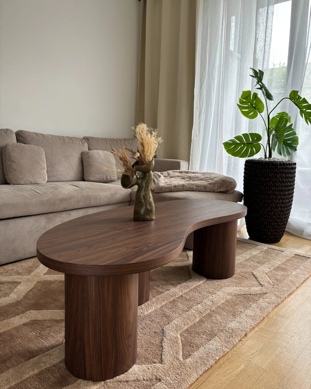Coffee Table EASTON Dark Brown