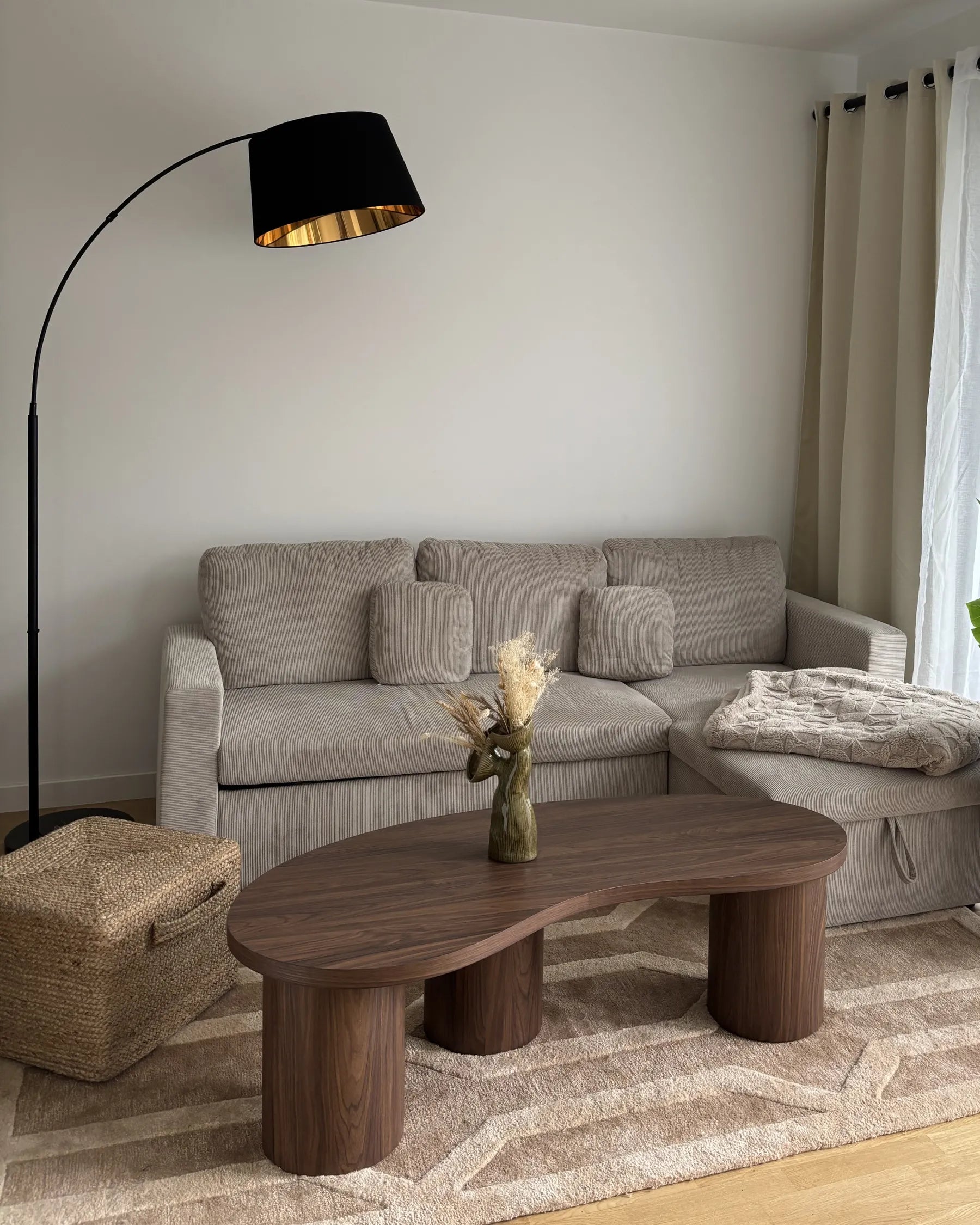 Coffee Table EASTON Dark Brown
