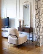 Armchair LUNDE Fabric Beige