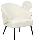 Armchair KAYLA Boucle Off-White
