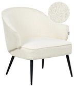 Armchair KAYLA Boucle Off-White