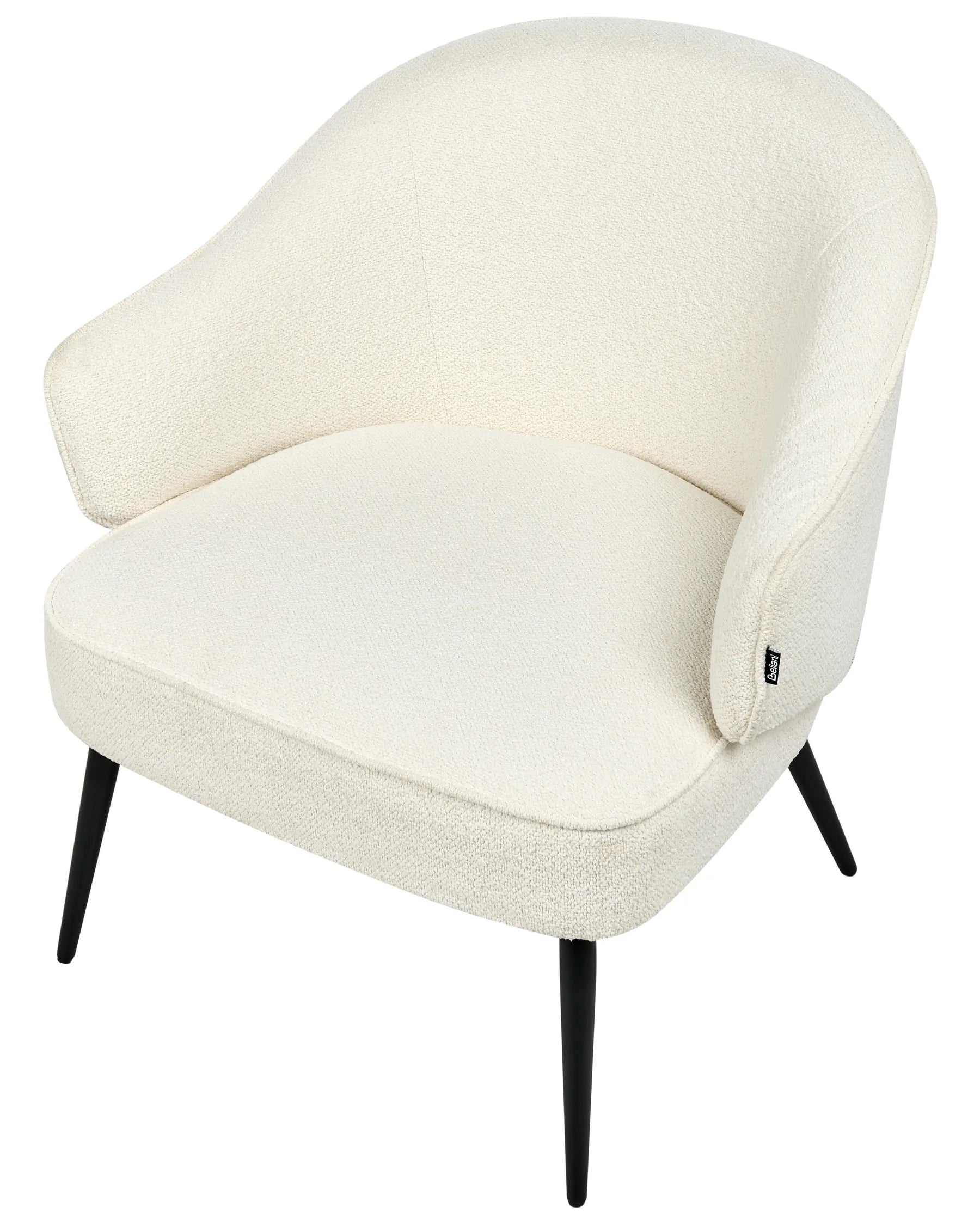 Armchair KAYLA Boucle Off-White