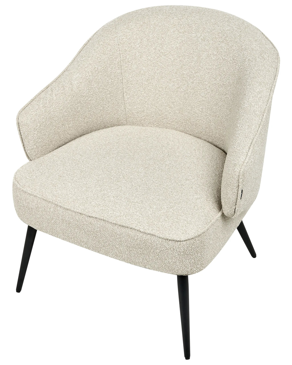 Armchair MERANO Boucle Light Beige – upholstery detail