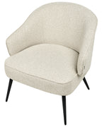 Armchair MERANO Boucle Light Beige – upholstery detail