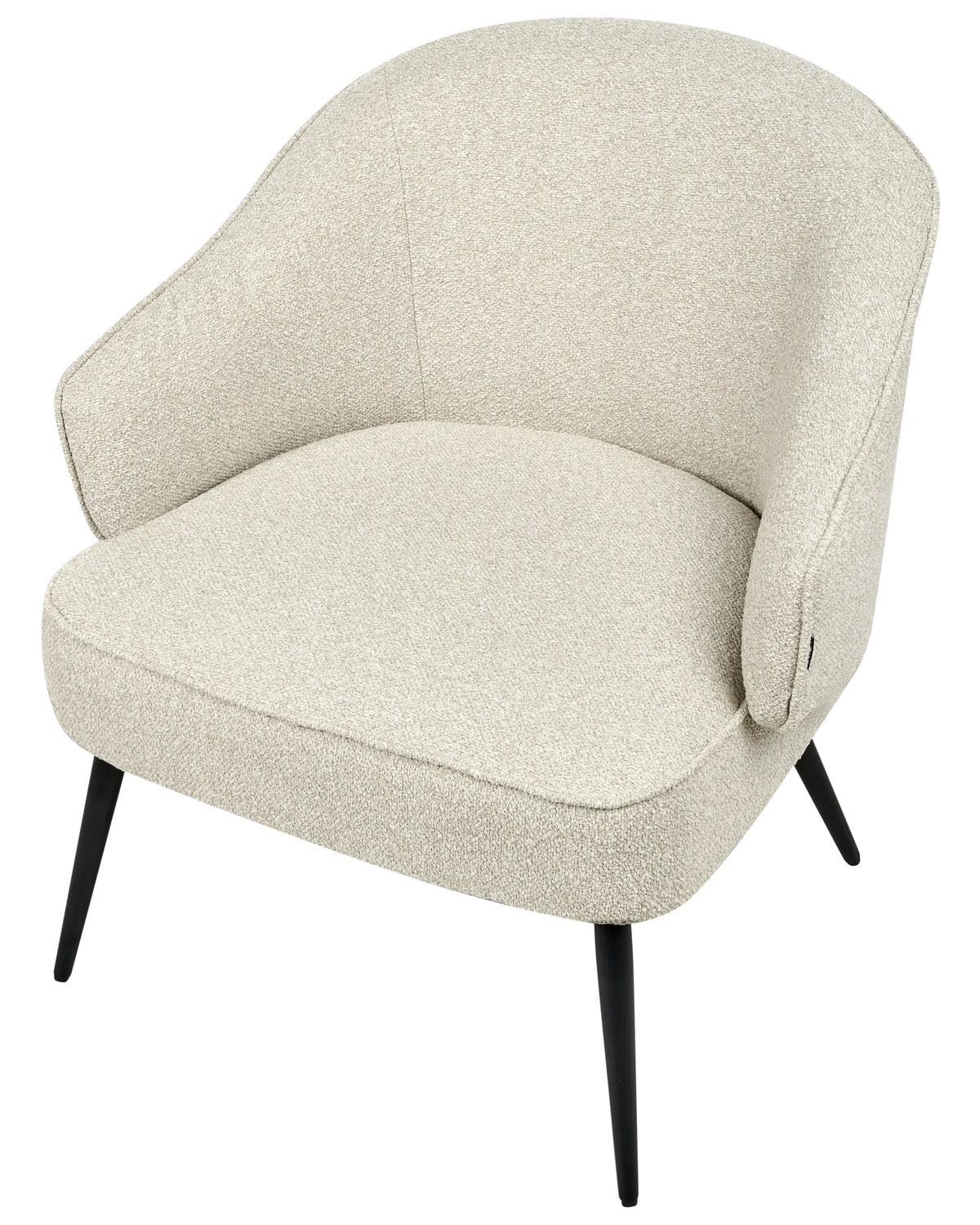 Armchair MERANO Boucle Light Beige – upholstery detail