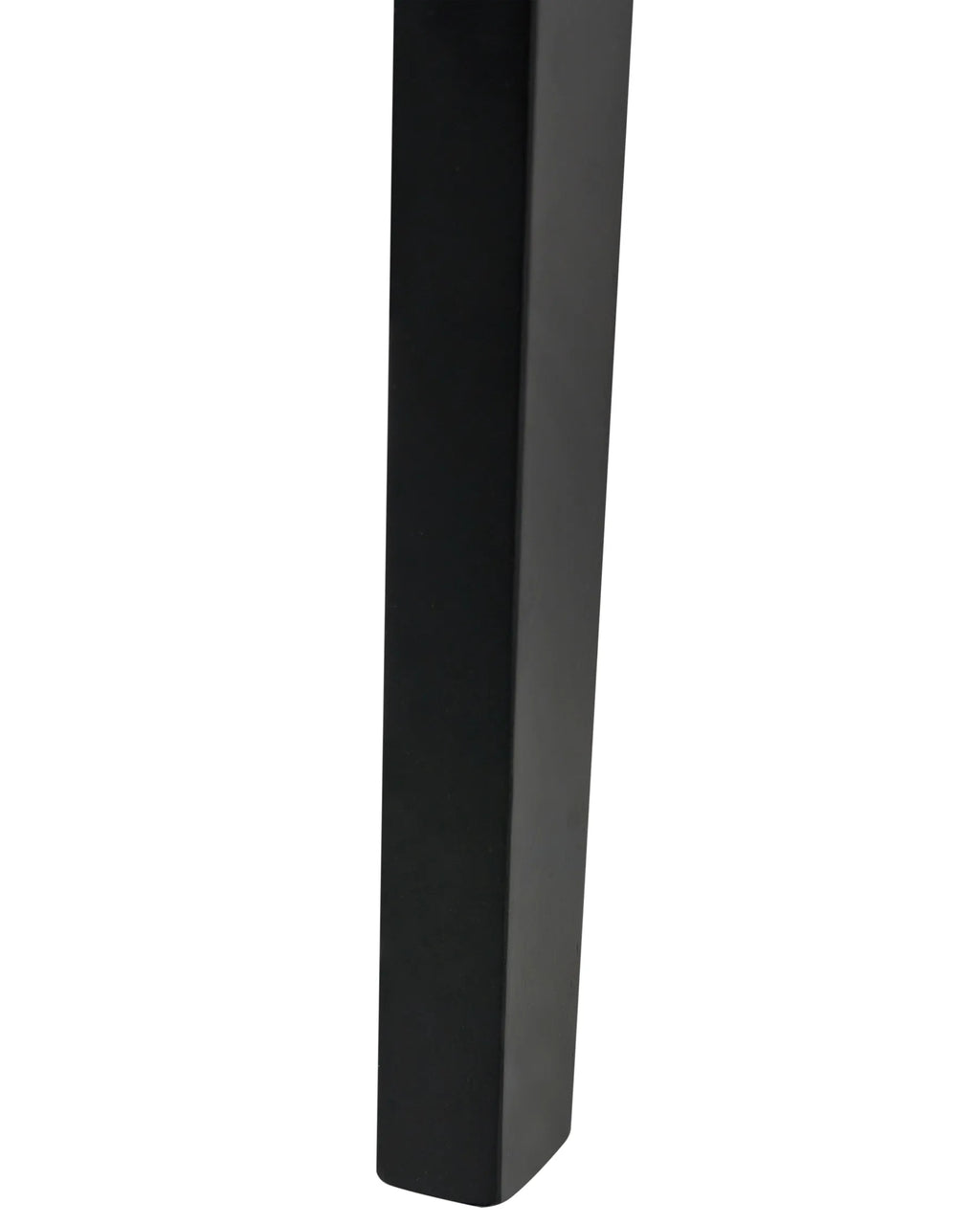 Set of 2 Dining Chairs ISLE Wood Black/ Beige