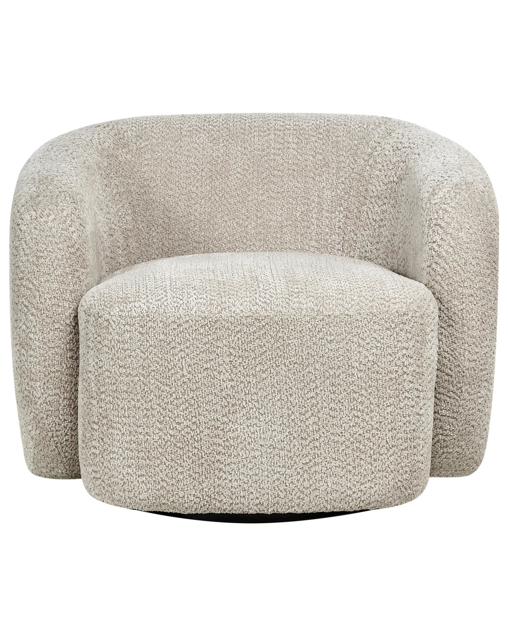 Swivel Armchair TORE Fabric Beige