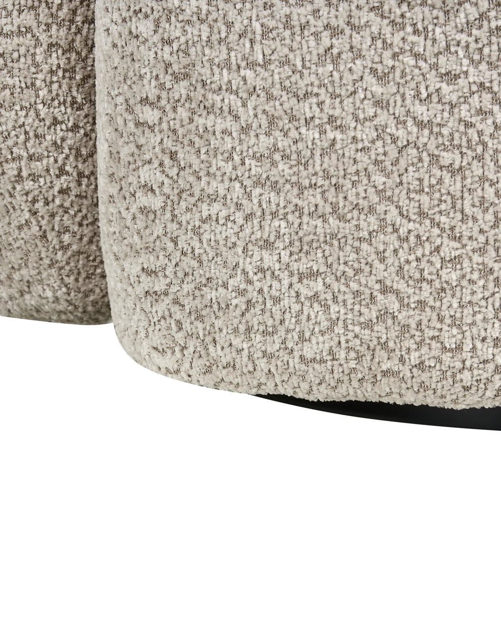 Swivel Armchair TORE Fabric Beige