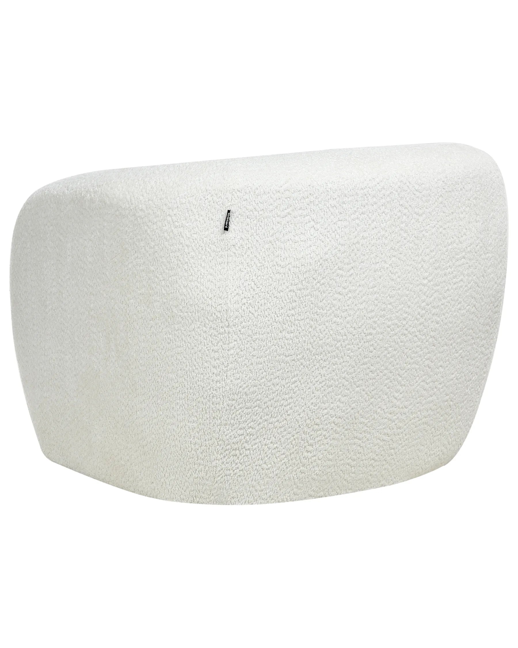 Swivel Armchair TORE Fabric Off-White