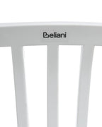 Set of 4 Dining Chairs KLEVE White