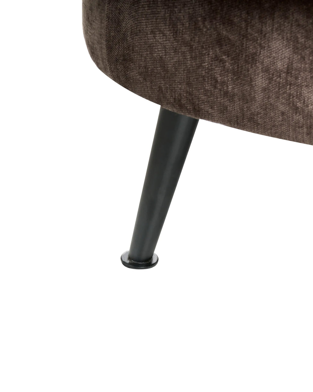 Armchair KJAER Chenille Dark Brown