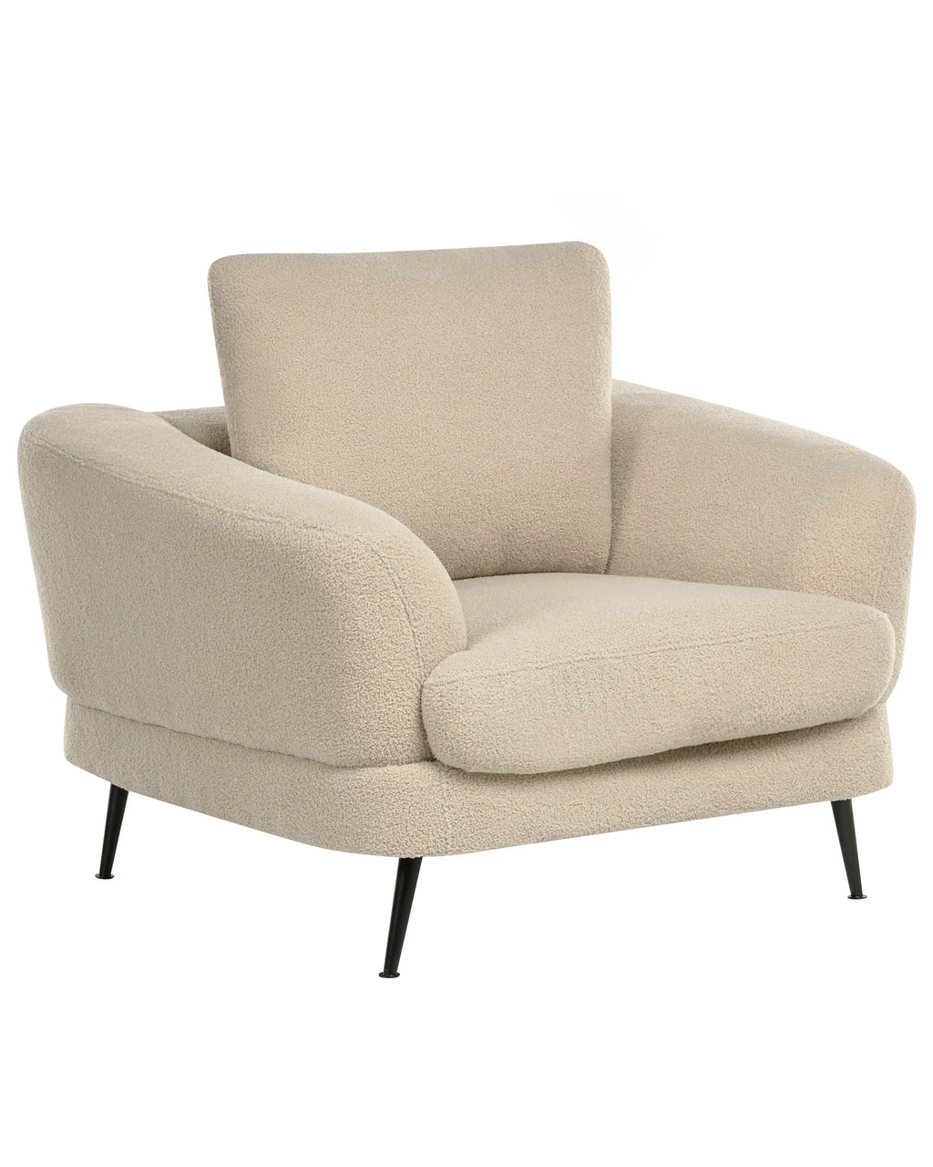 Armchair KJAER Boucle Light Beige