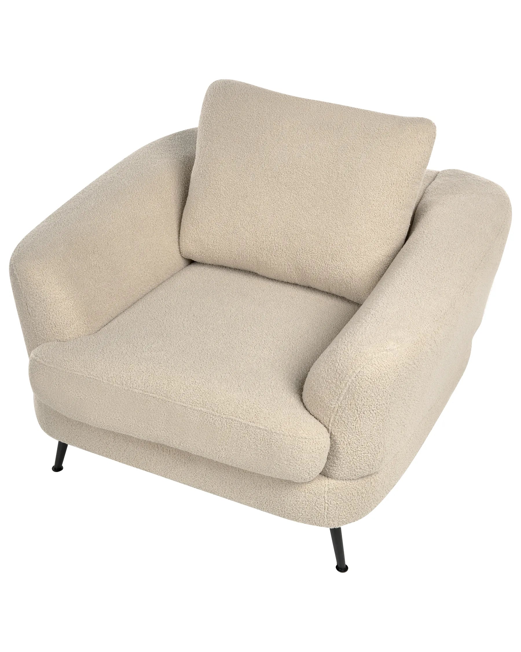 Armchair KJAER Boucle Light Beige