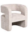 Armchair VIDSEL Chenille Beige