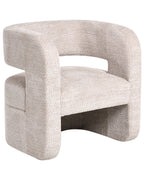 Armchair VIDSEL Chenille Beige
