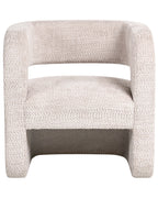 Armchair VIDSEL Chenille Beige