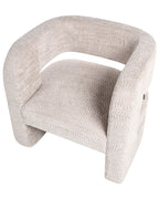 Armchair VIDSEL Chenille Beige