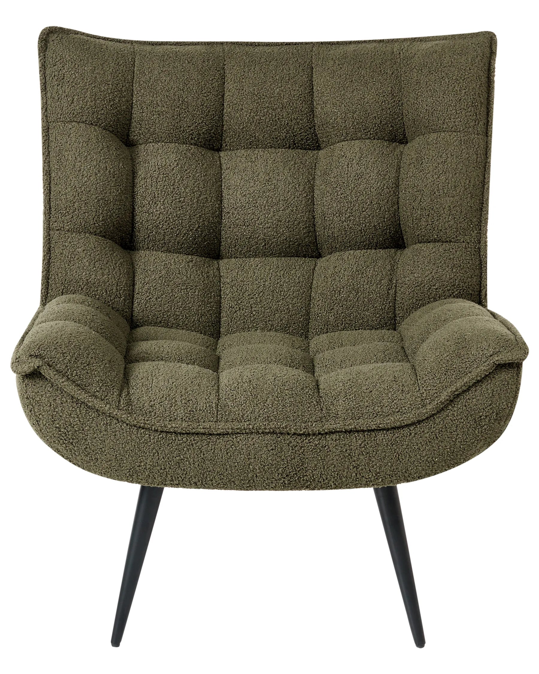 Armchair ALVESTA Boucle Dark Green