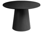 Dining Table OYEN Black 120 cm 120 cm