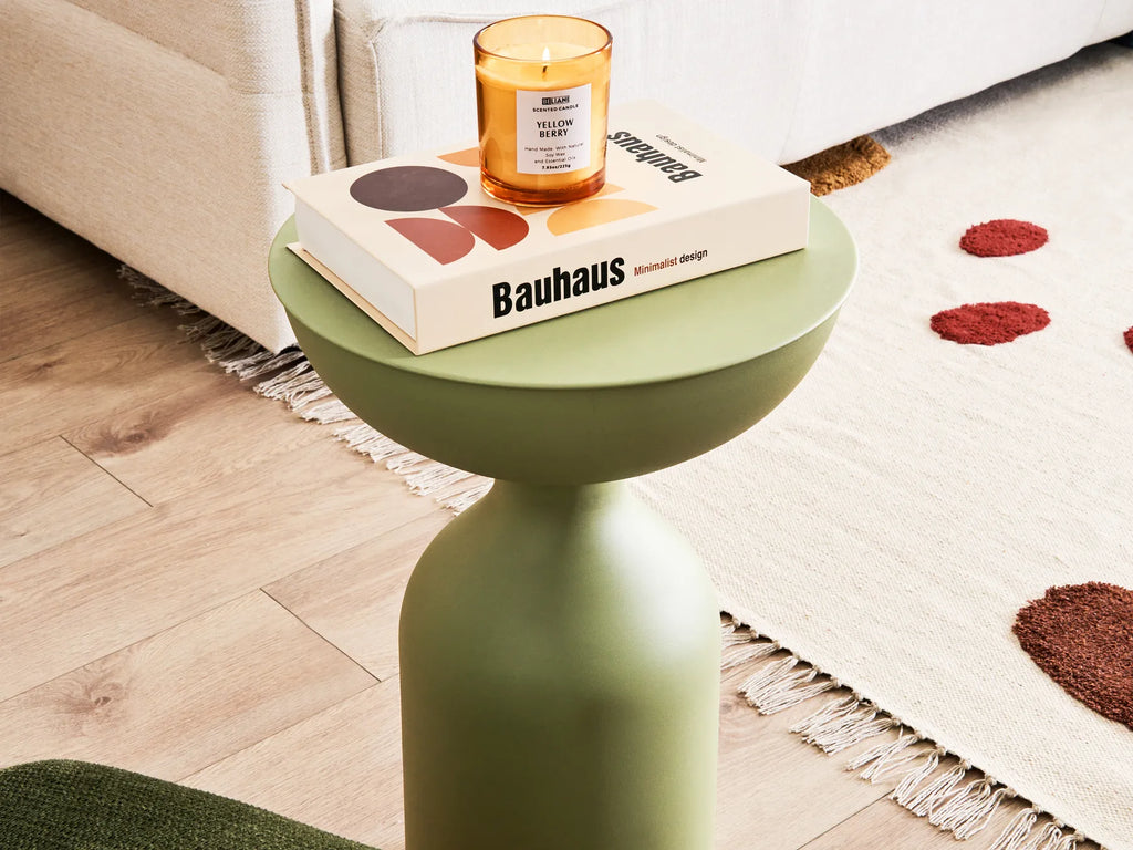 Side Table COTA Metal Light Green