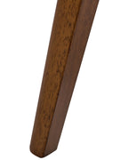Set of 2 Dining Chairs ALCOVA Wood Brown
