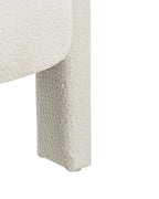 Armchair BUREA Chenille Off-White
