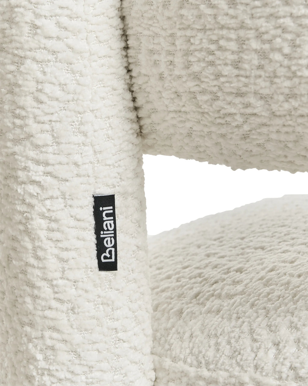 Armchair BUREA Chenille Off-White