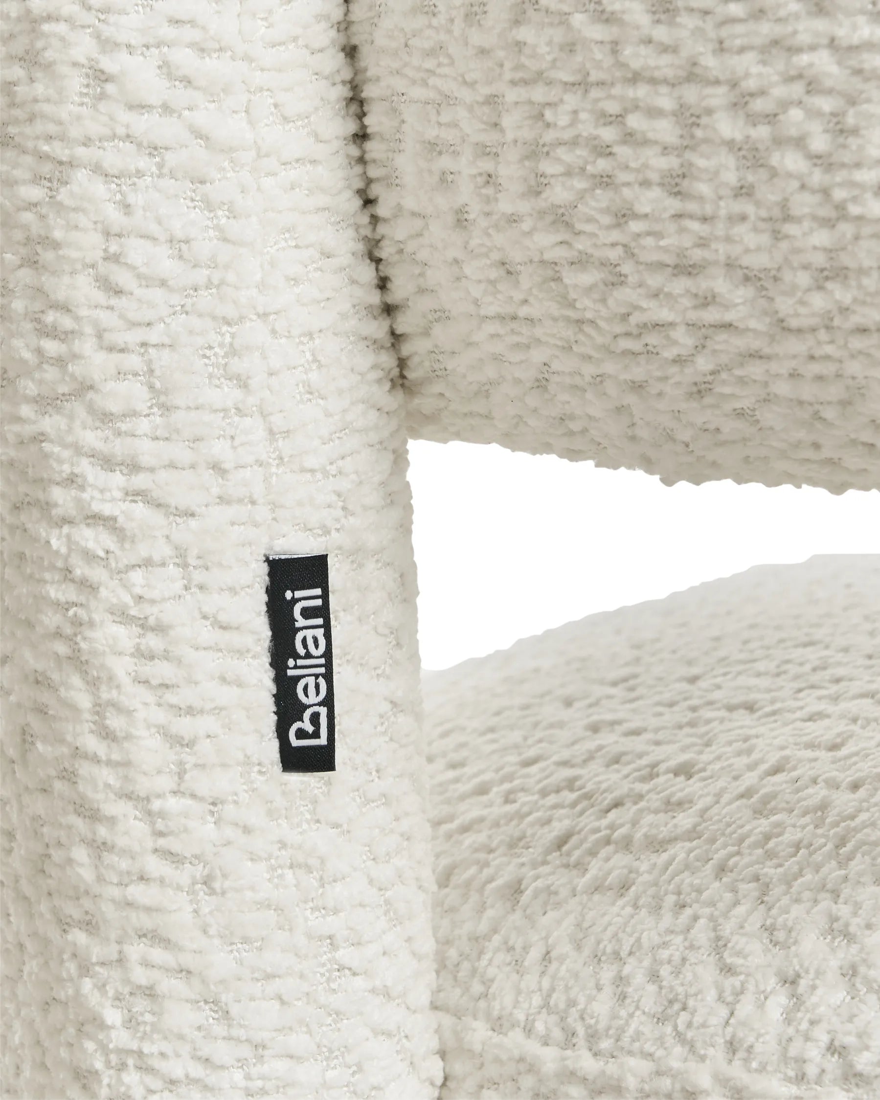Armchair BUREA Chenille Off-White