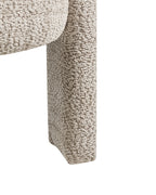 Armchair BUREA Chenille Light Beige