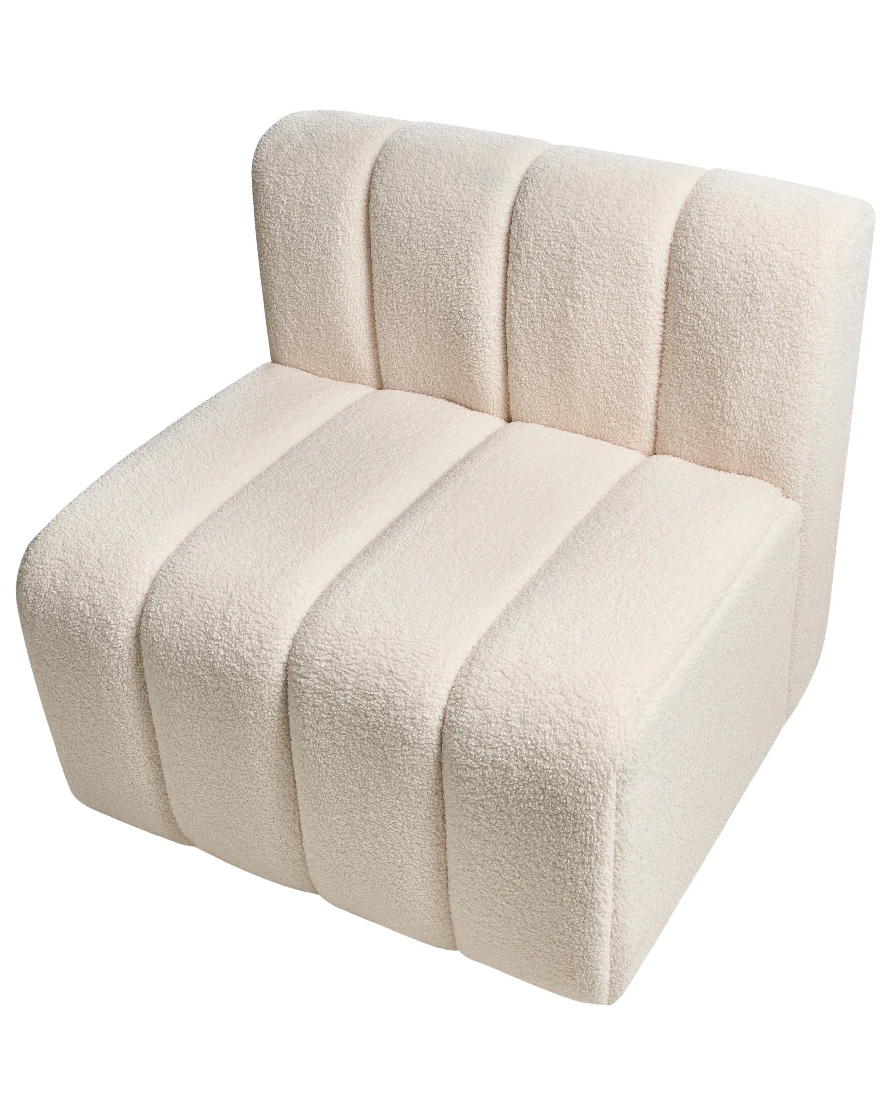 Armchair KAGE Boucle Light Beige