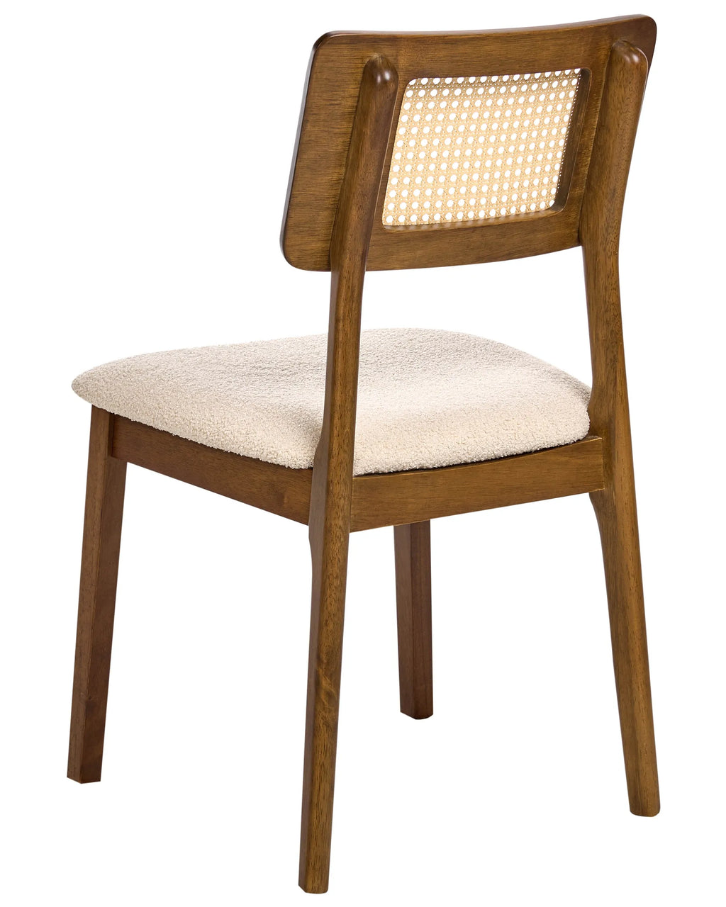 Set of 2 Dining Chairs EMBAR Wood Brown