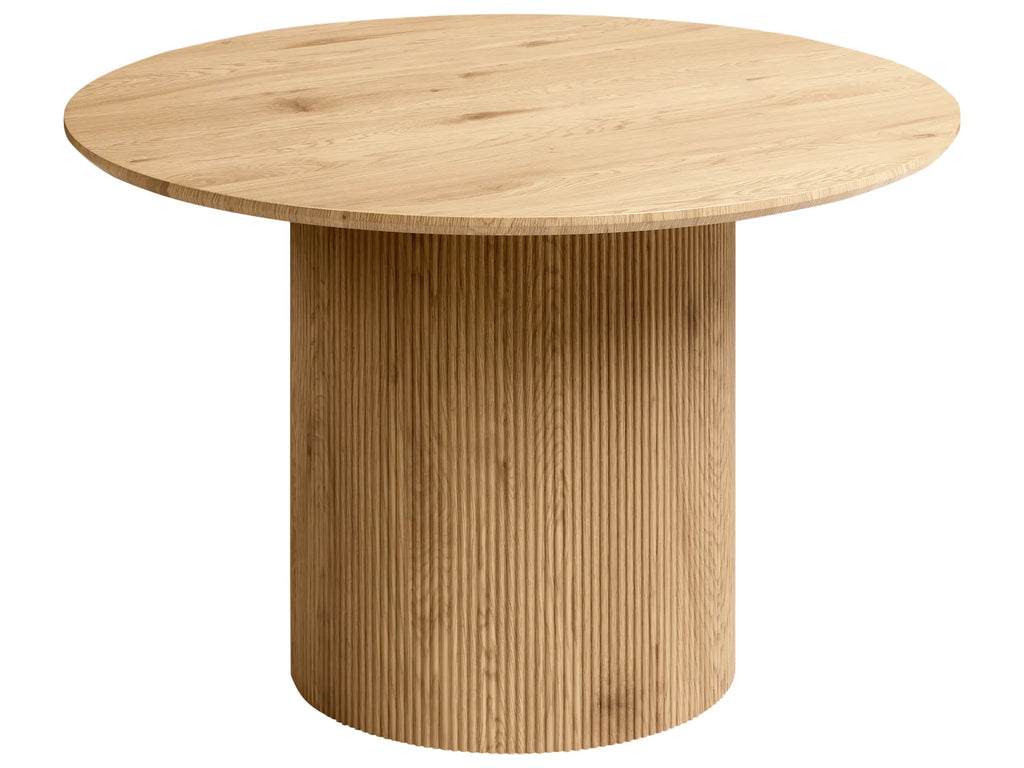 Dining Table SHEHO Light Brown 120 cm 120 cm