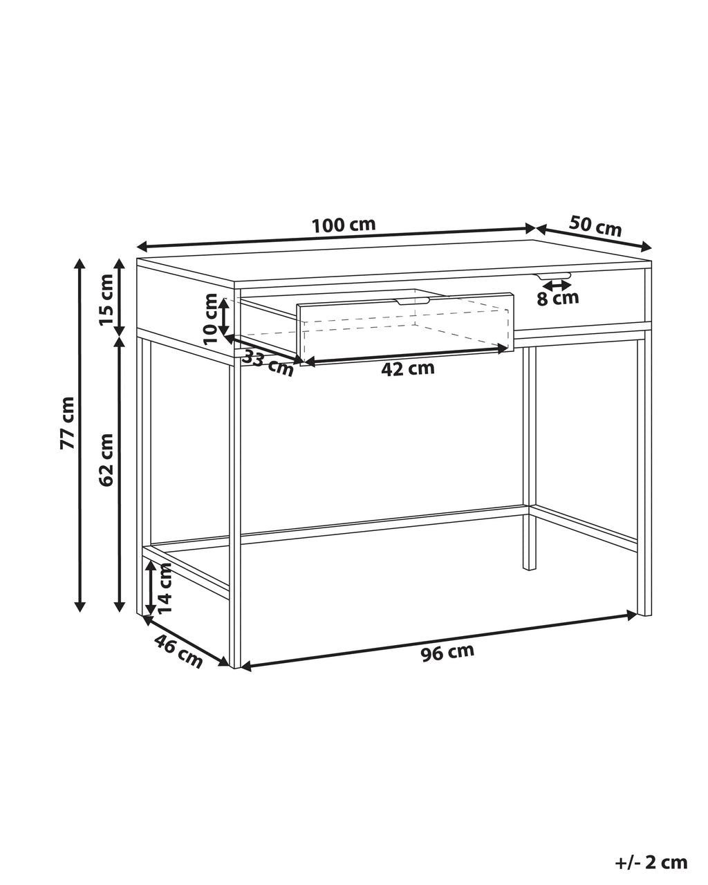 Console Table ADELAIDE White