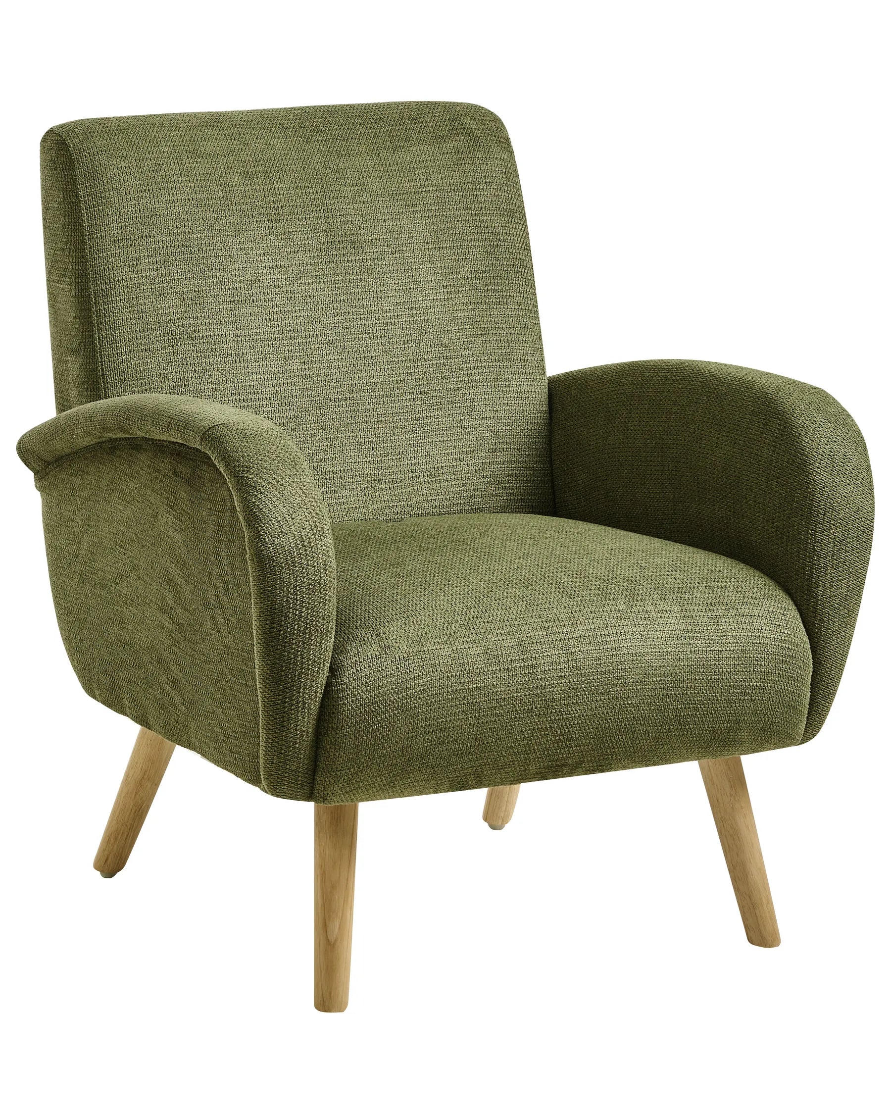 Armchair PLASSEN Fabric Green