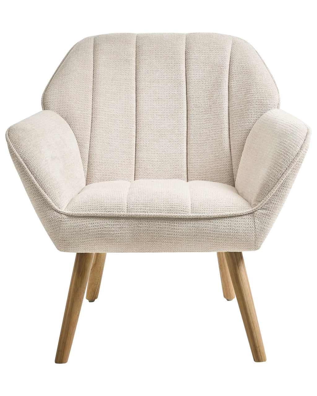 Armchair TORUD Fabric Light Beige