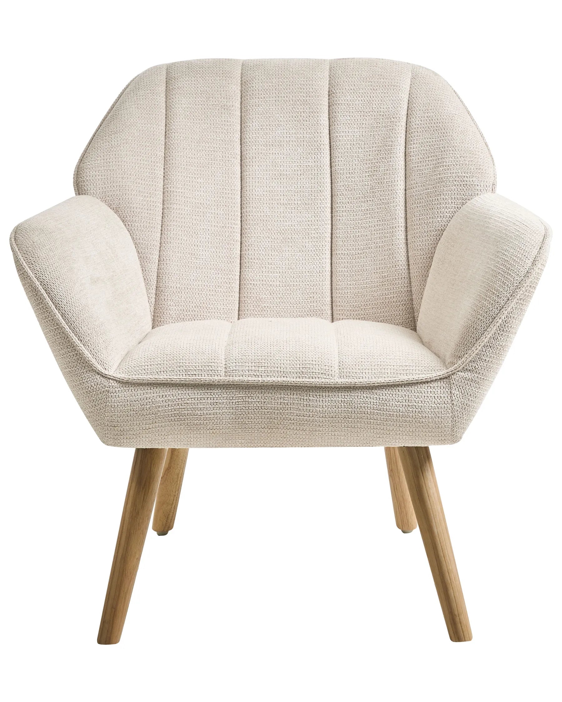 Armchair TORUD Fabric Light Beige