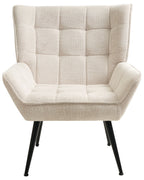 Armchair BELLINGMO Fabric Light Beige