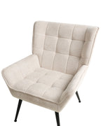 Armchair BELLINGMO Fabric Light Beige