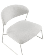 Set of 2 Armchairs KOLSVA Fabric Off-White