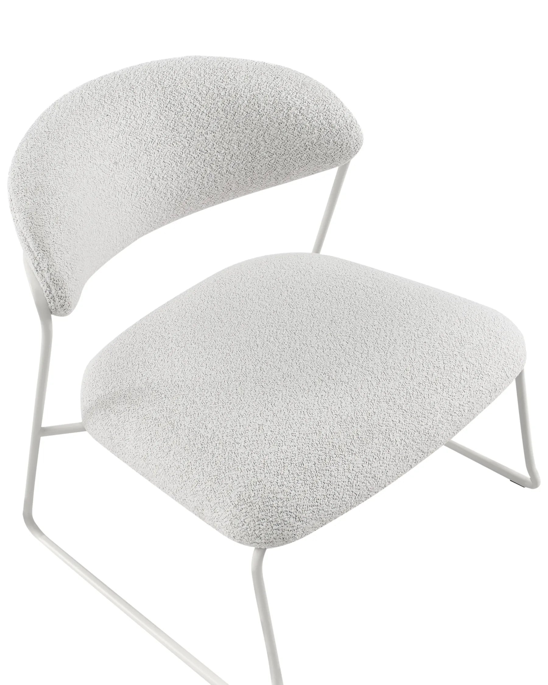 Set of 2 Armchairs KOLSVA Fabric Off-White