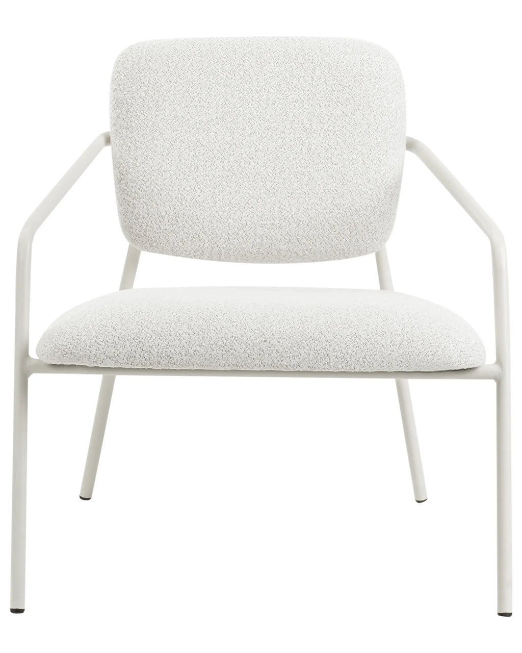 Set of 2 Armchairs LOA Fabric Off-White
