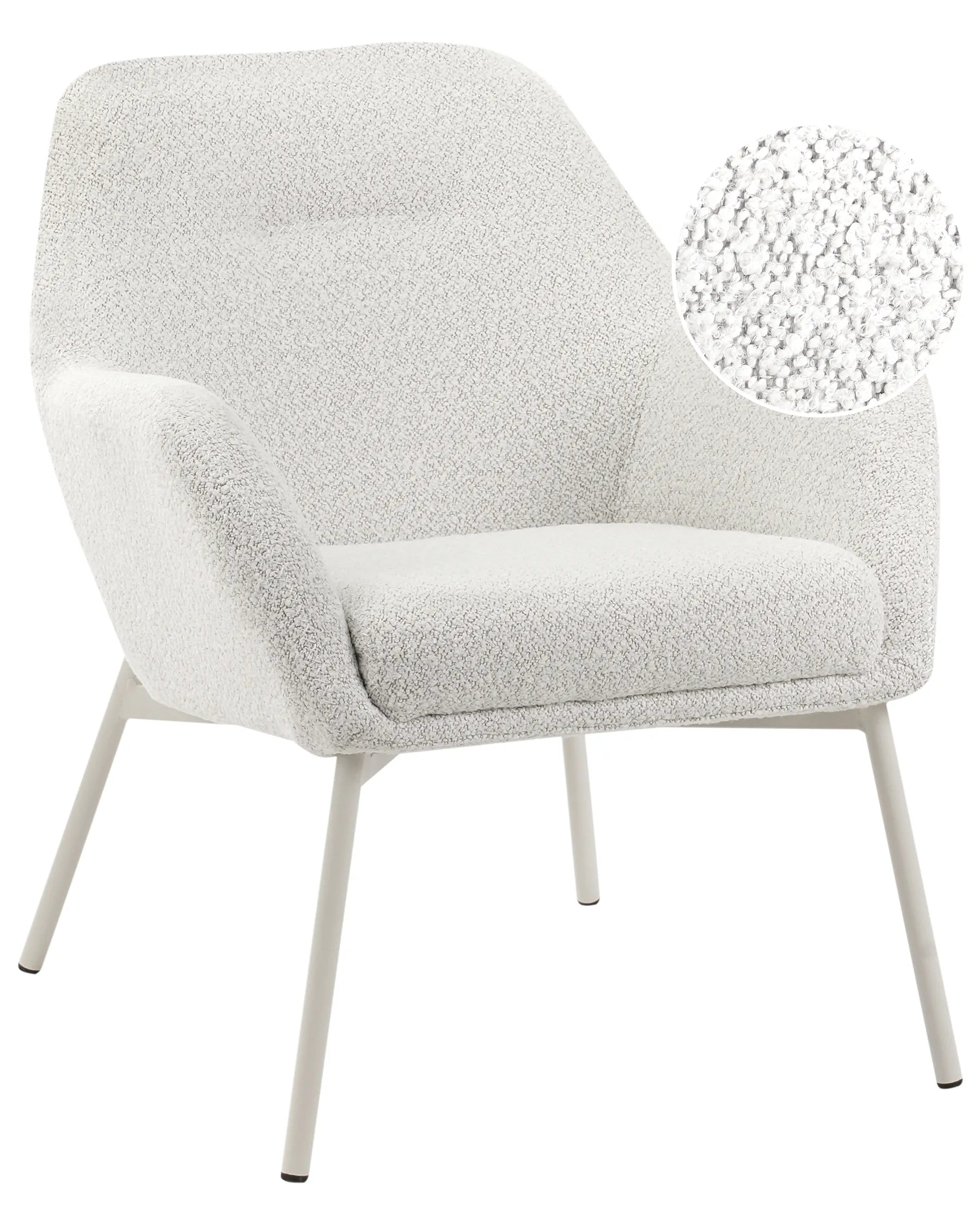 Armchair JABRO Fabric Off-White