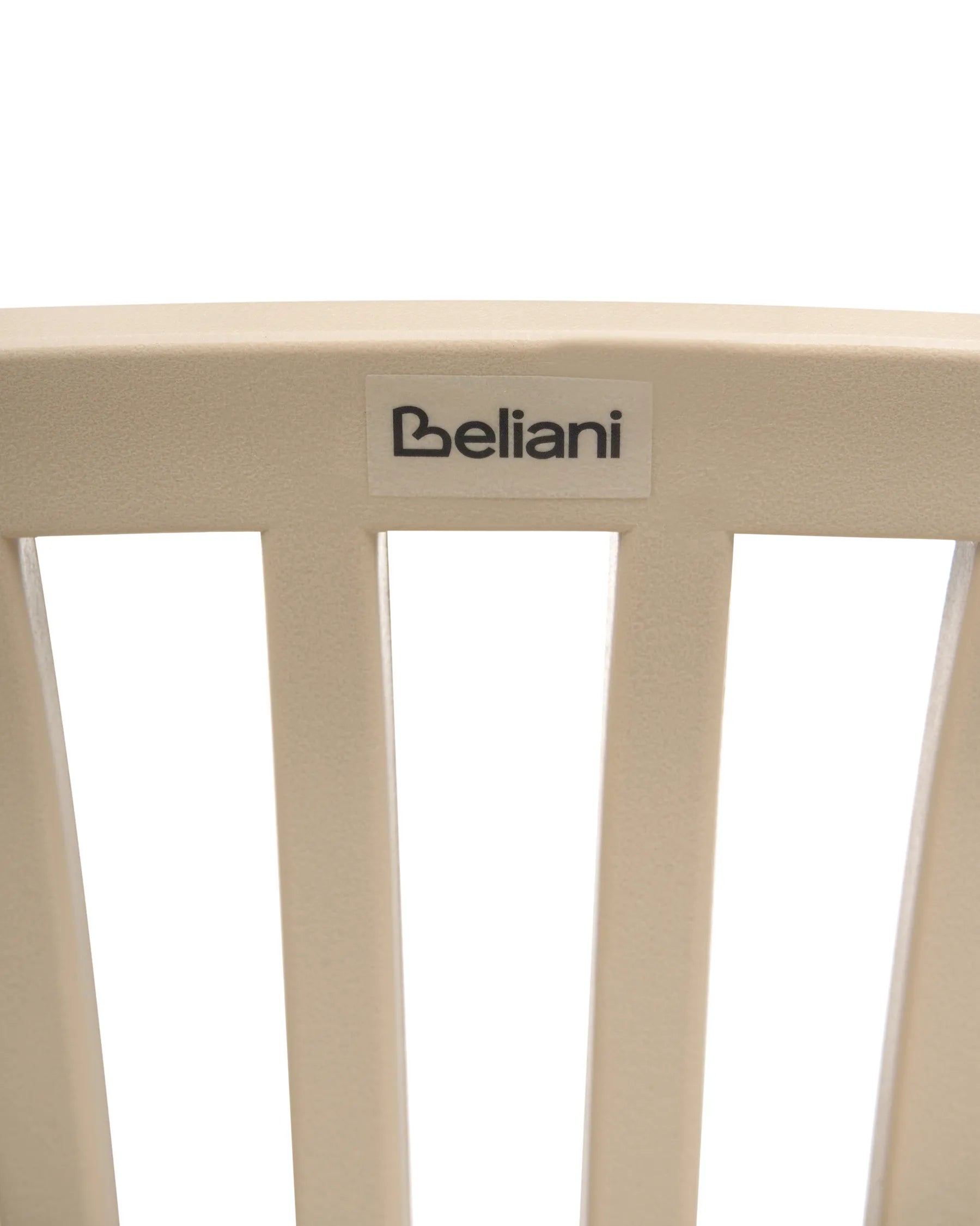 Set of 4 Bar Chairs KLEVE Beige